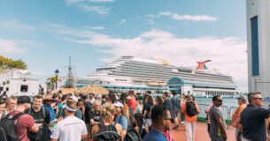 Cruise in Old San Juan Port