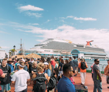 Cruise in Old San Juan Port