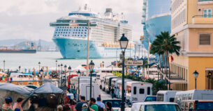 Cruise in San Juan Port